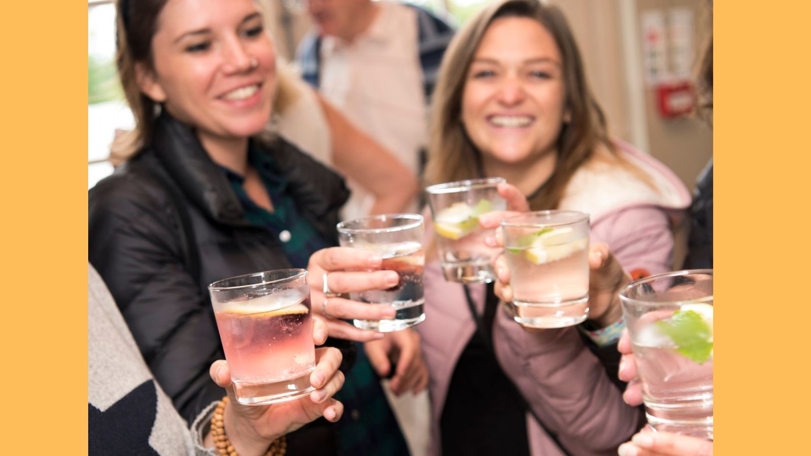 Gin tasting at one of local distilleries, image courtesy of NITB